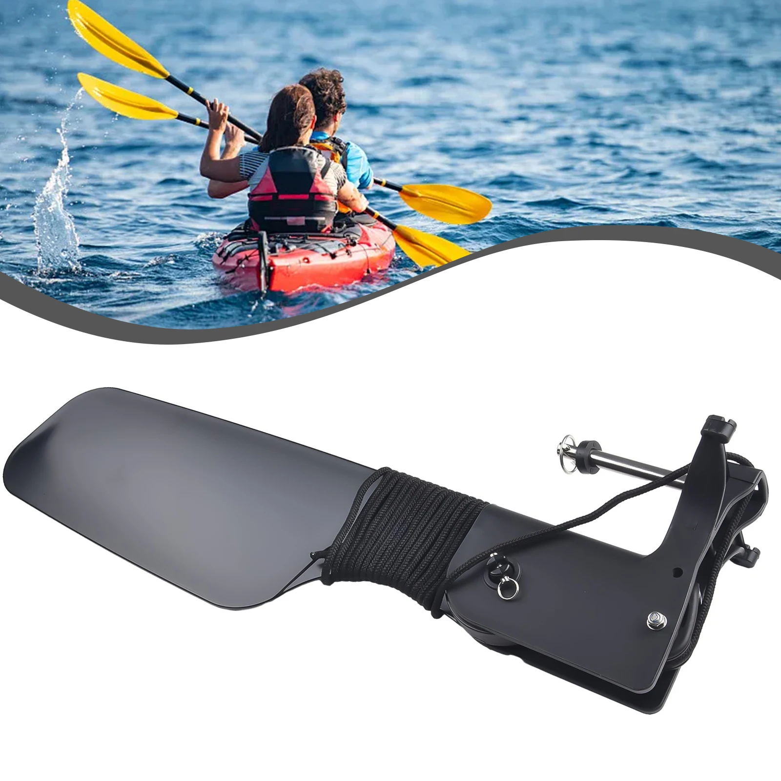 Fishing Kayak Cart - Для каяка, большой хвостовой руль со
