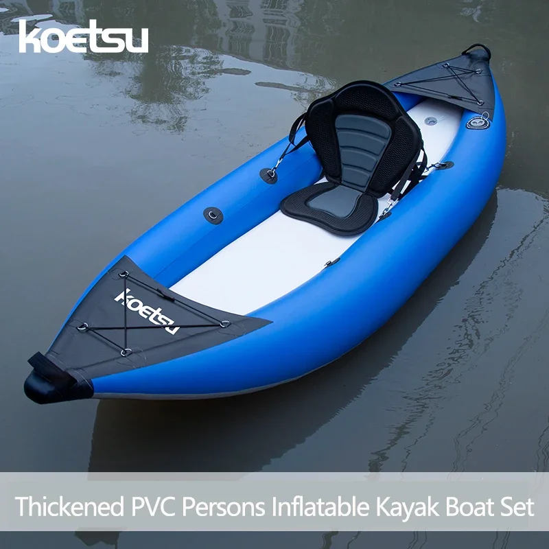 KOETSU 1-2 человека надувной П – обзор и цена Fishing Kayak Sit On Top